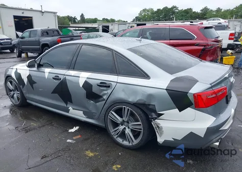 2013 Audi S6 4.0T Prestige из США, поврежденный, VIN WAUJ2AFC8DN033789